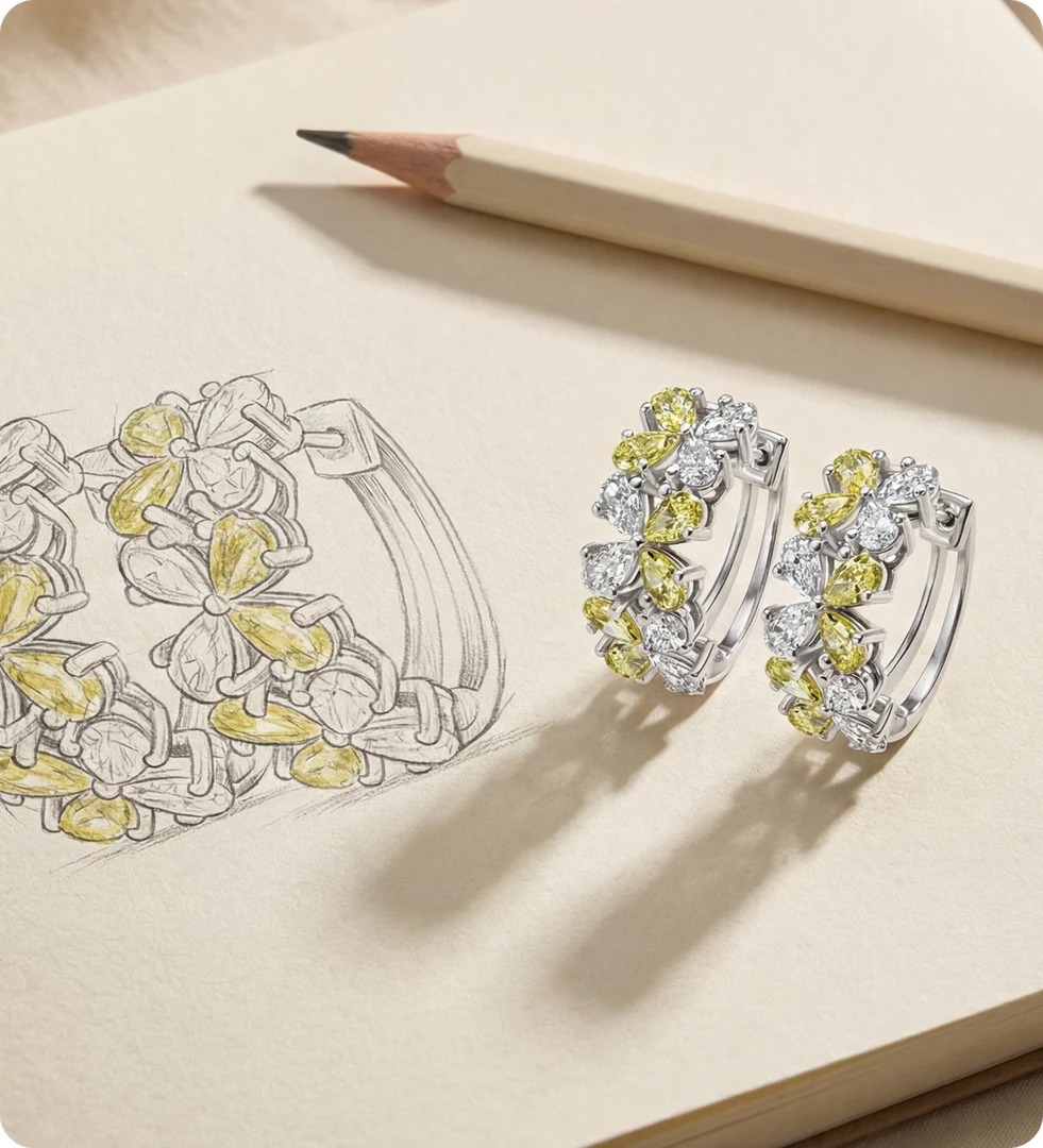 Jewelry concept sketch